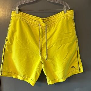 Tommy Bahama Yellow Relax Swim Trunks